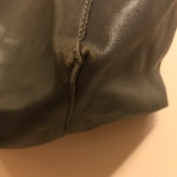 CELINE- BI-CABAS TOTE- CAMEL/ ASPHALT - Picture 3 of 5